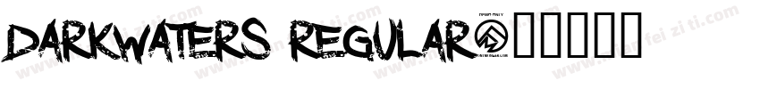 DarkWaters Regular字体转换